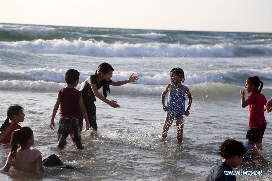 MIDEAST-GAZA-SEA-TOURISM