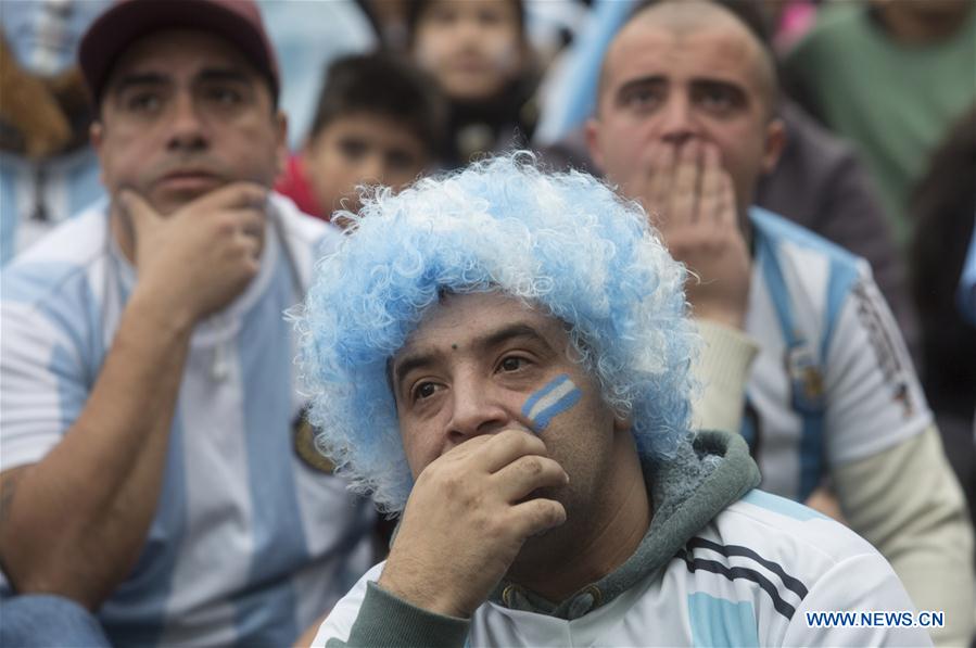 (SP)ARGENTINA-BUENOS AIRES-WORLD CUP-FANS