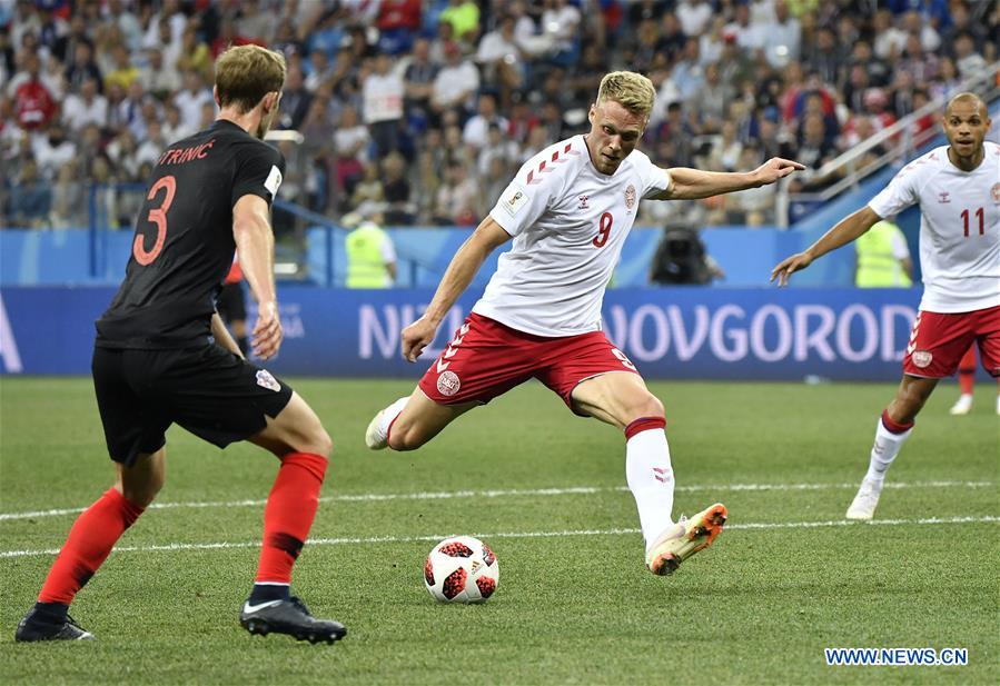 (SP)RUSSIA-NIZHNY NOVGOROD-2018 WORLD CUP-ROUND OF 16-CROATIA VS DENMARK