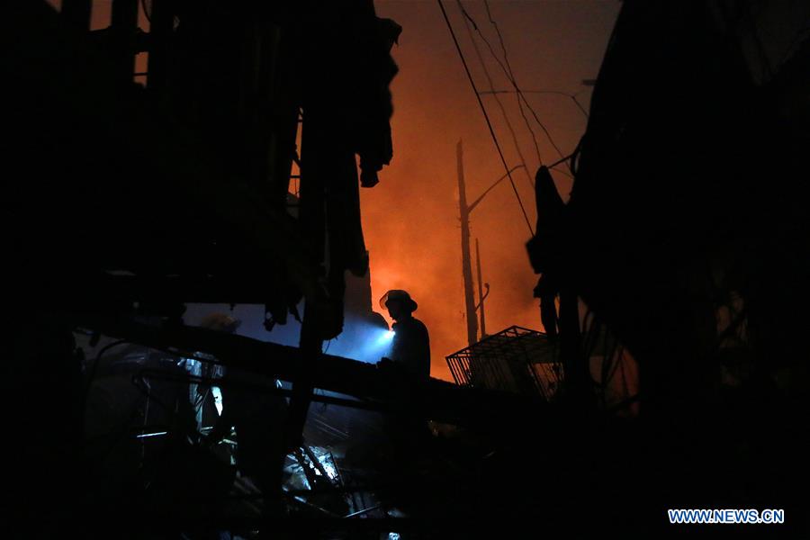 PHILIPPINES-MANILA-FIRE