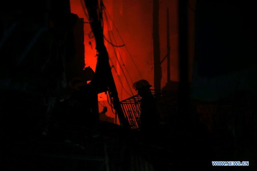 PHILIPPINES-MANILA-FIRE