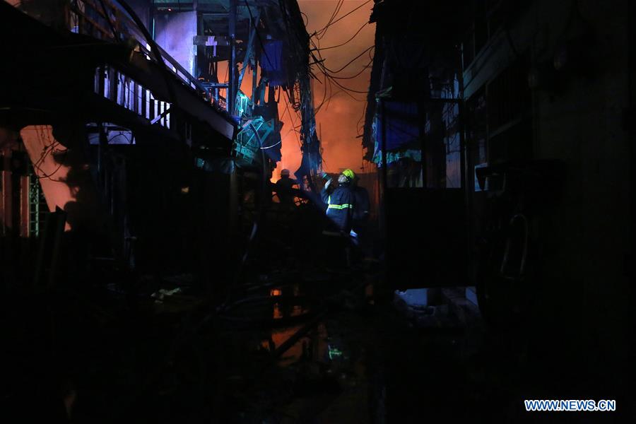 PHILIPPINES-MANILA-FIRE