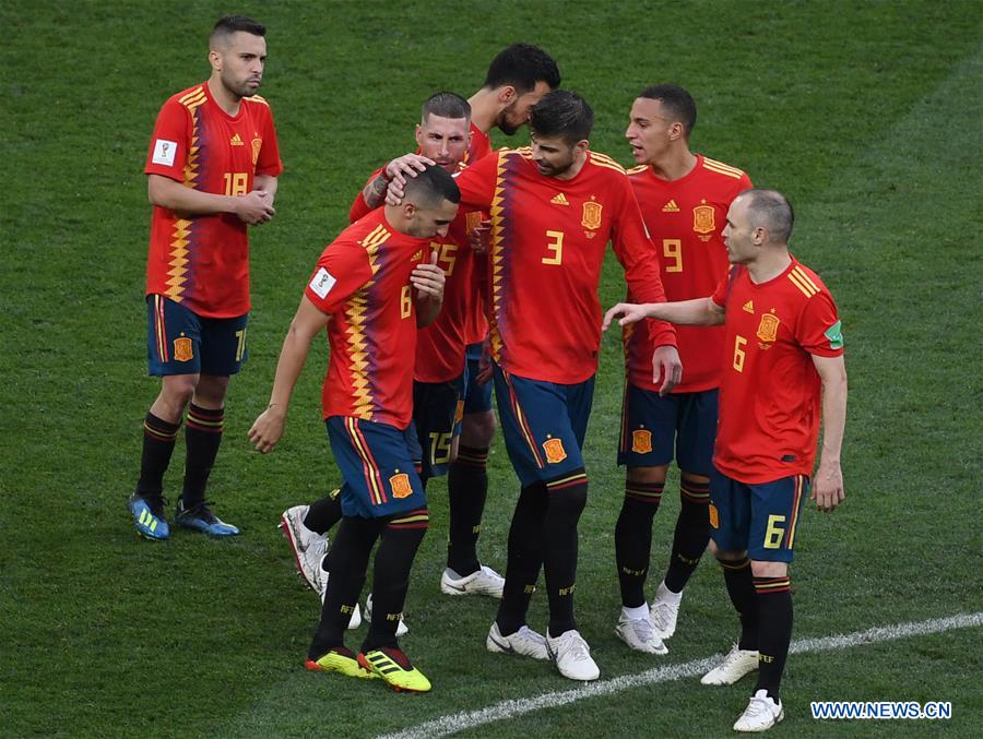 (SP)RUSSIA-MOSCOW-2018 WORLD CUP-ROUND OF 16-SPAIN VS RUSSIA