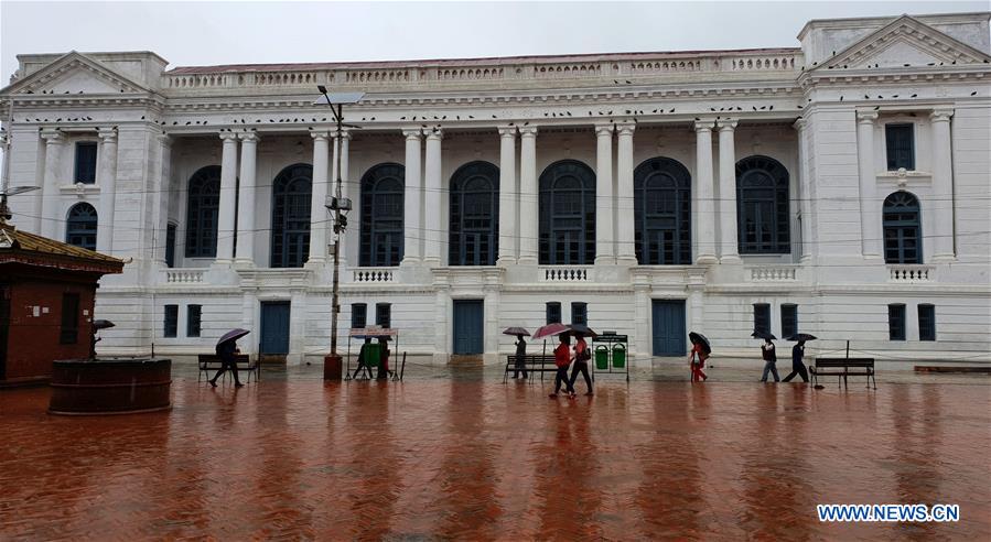 NEPAL-KATHMANDU-MONSOON-RAINFALL