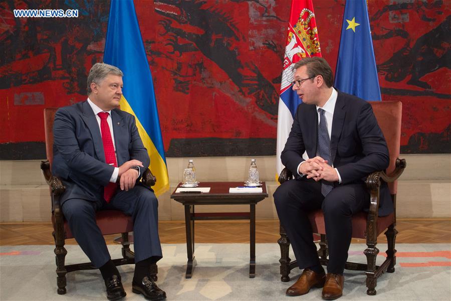 SERBIA-BELGRADE-UKRAINE-PRESIDENT-VISIT