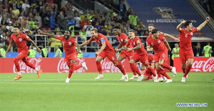 (SP)RUSSIA-MOSCOW-2018 WORLD CUP-ROUND OF 16-ENGLAND VS COLOMBIA