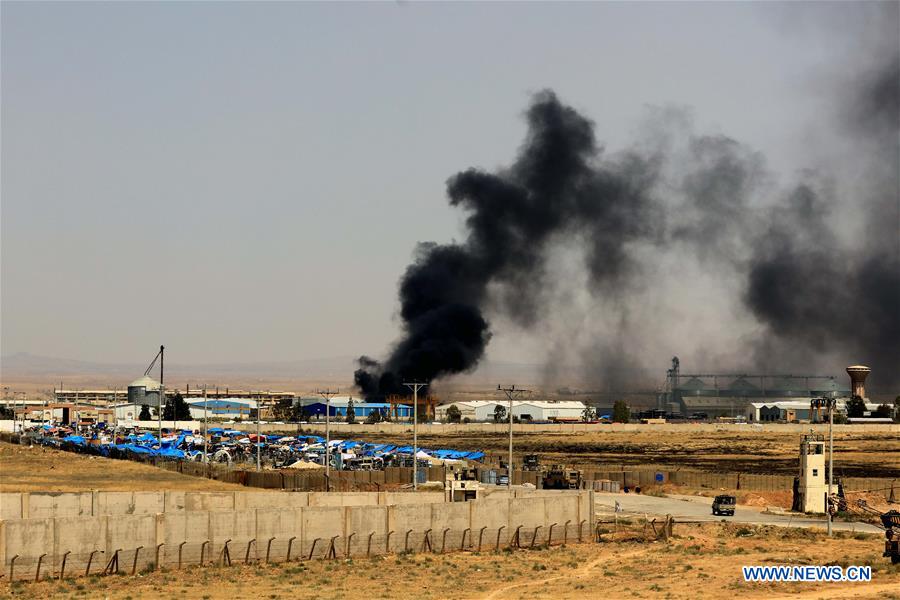 JORDAN-NASIB-BORDER CROSSING-SYRIA-REFUGEES