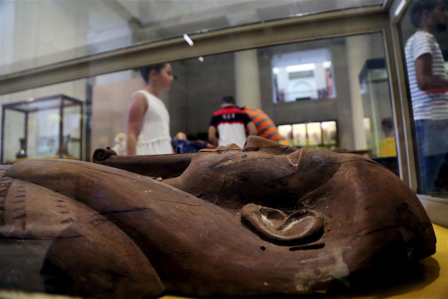 EGYPT-CAIRO-EGYPTIAN MUSEUM-RETURNED ARTIFACTS FROM ITALY-EXHIBITION