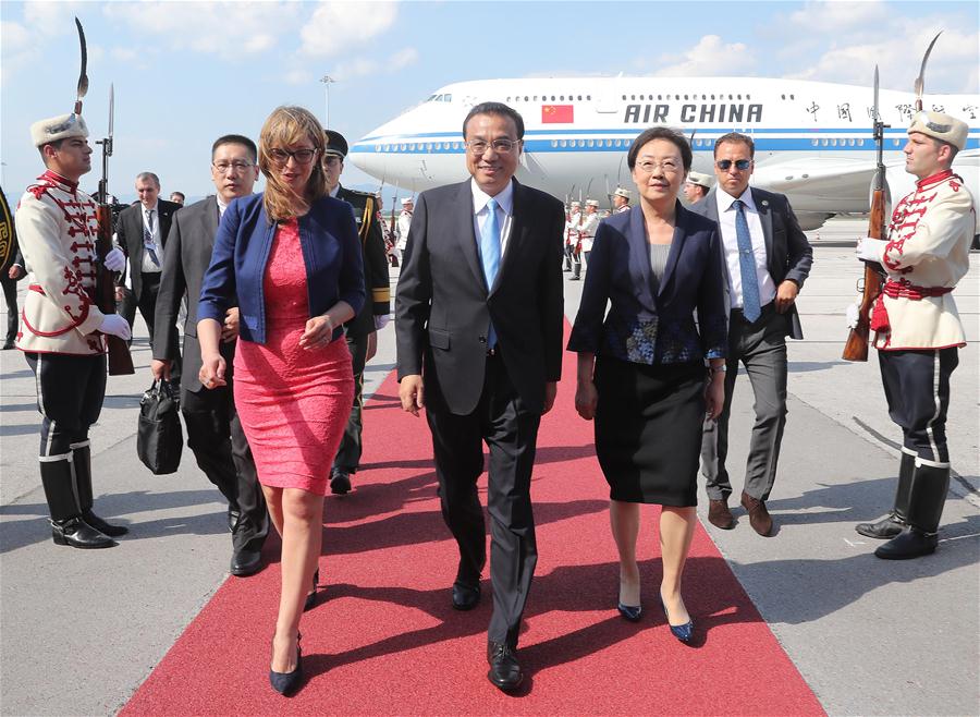 BULGARIA-SOFIA-LI KEQIANG-ARRIVAL