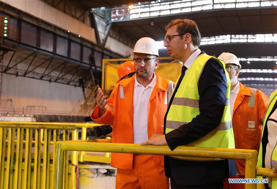 SERBIA-SMEDEREVO-STEEL PLANT-HBIS-TAKEOVER-ANNIVERSARY