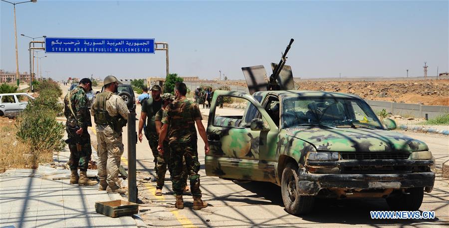 SYRIA-DARAA-NASIB BORDER CROSSING-CAPTURE