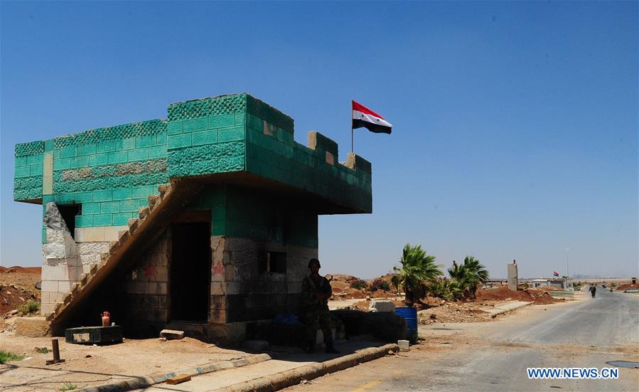 SYRIA-DARAA-NASIB BORDER CROSSING-CAPTURE