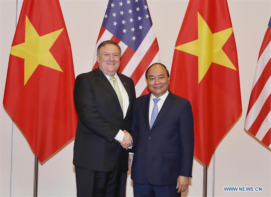VIETNAM-HANOI-U.S.-POMPEO-VISIT