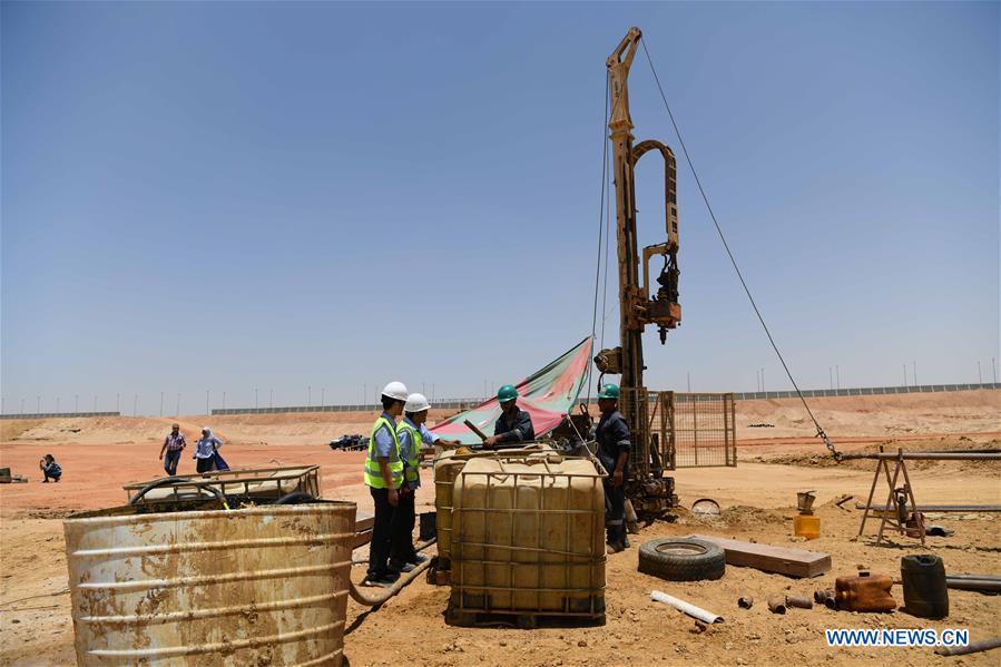 EGYPT-CAIRO-NEW ADMINISTRATIVE CAPITAL-CONSTRUCTION