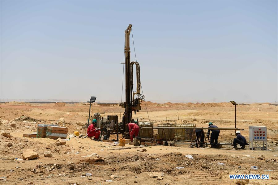 EGYPT-CAIRO-NEW ADMINISTRATIVE CAPITAL-CONSTRUCTION