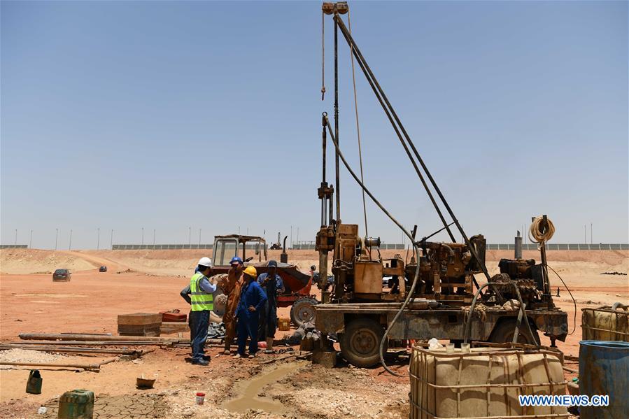 EGYPT-CAIRO-NEW ADMINISTRATIVE CAPITAL-CONSTRUCTION