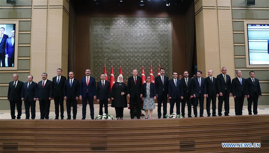 TURKEY-ANKARA-ERDOGAN-NEW CABINET