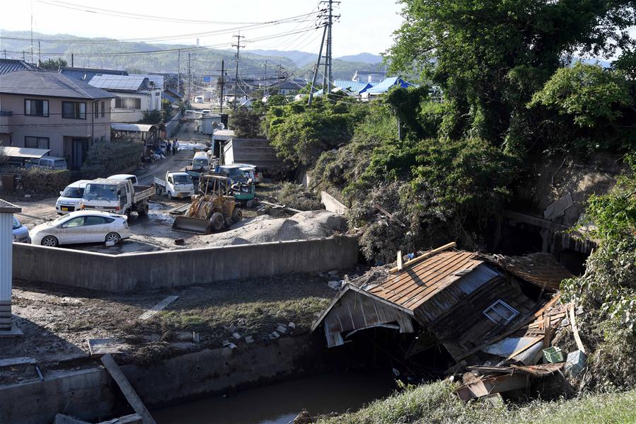 JAPAN-WEATHER-RAIN-DISASTER