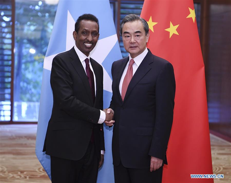 CHINA-BEIJING-WANG YI-SOMALI-FM-TALKS (CN)