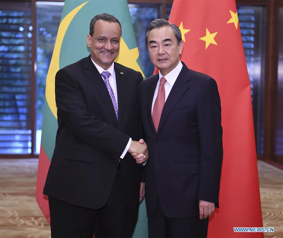CHINA-BEIJING-WANG YI-MAURITANIA-FM-TALKS (CN)