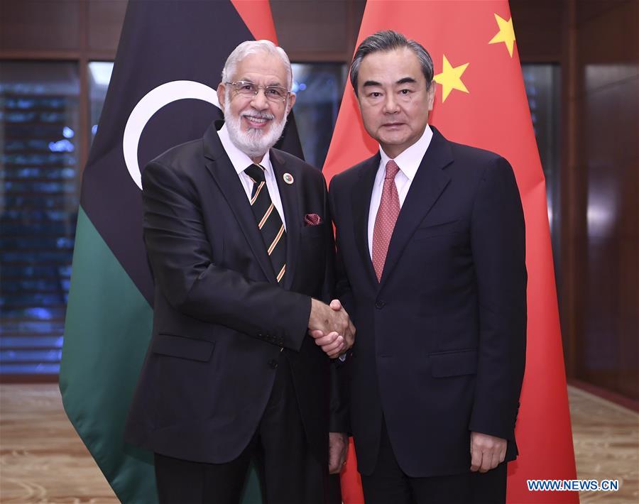 CHINA-BEIJING-WANG YI-LIBYA-FM-TALKS (CN)