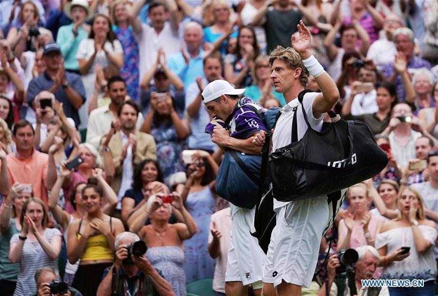 (SP)BRITAIN-LONDON-TENNIS-WIMBLEDON CHAMPIONSHIPS 2018-DAY 11