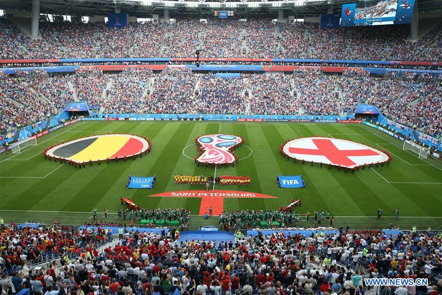 (SP)RUSSIA-SAINT PETERSBURG-2018 WORLD CUP-THIRD PLACE-ENGLAND VS BELGIUM
