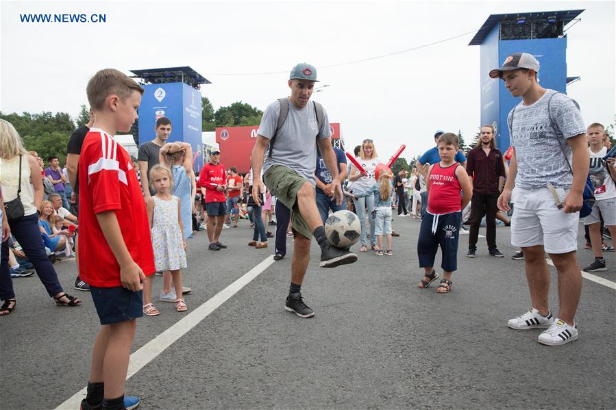 (SP)RUSSIA-MOSCOW-2018 WORLD CUP-THIRD PLACE-ENGLAND VS BELGIUM-FANS 