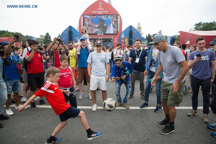 (SP)RUSSIA-MOSCOW-2018 WORLD CUP-THIRD PLACE-ENGLAND VS BELGIUM-FANS 