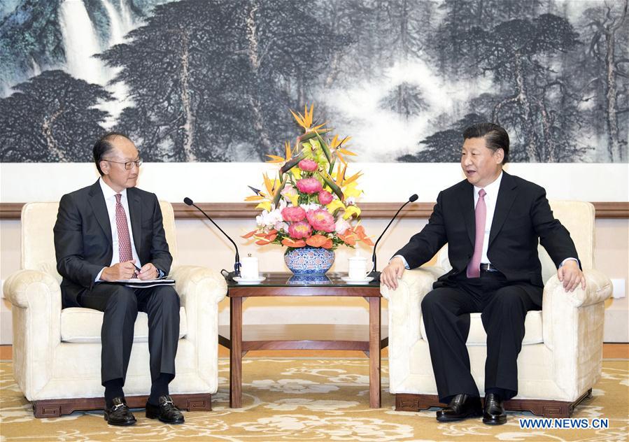 CHINA-BEIJING-XI JINPING-WORLD BANK PRESIDENT-MEETING (CN)
