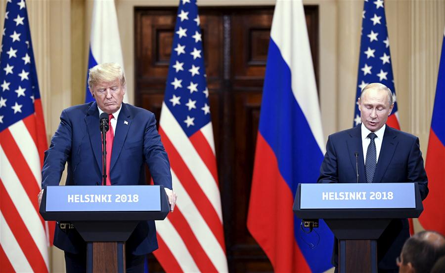 FINLAND-HELSINKI-U.S.-TRUMP-RUSSIA-PUTIN-PRESS CONFERENCE