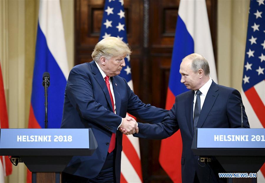 Xinhua Headlines: Trump-Putin meeting: warm words, few results