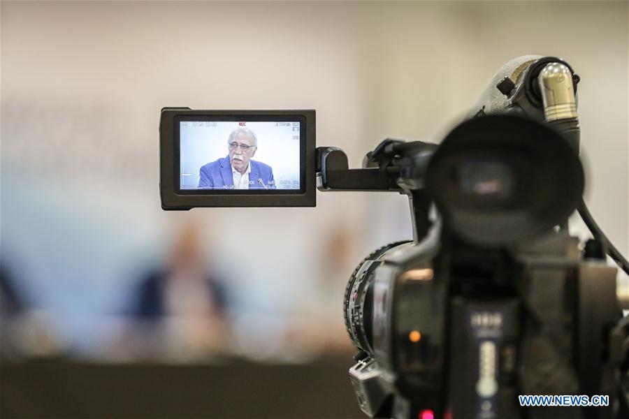 GREECE-ATHENS-MIGRATION MINISTER-PRESS CONFERENCE
