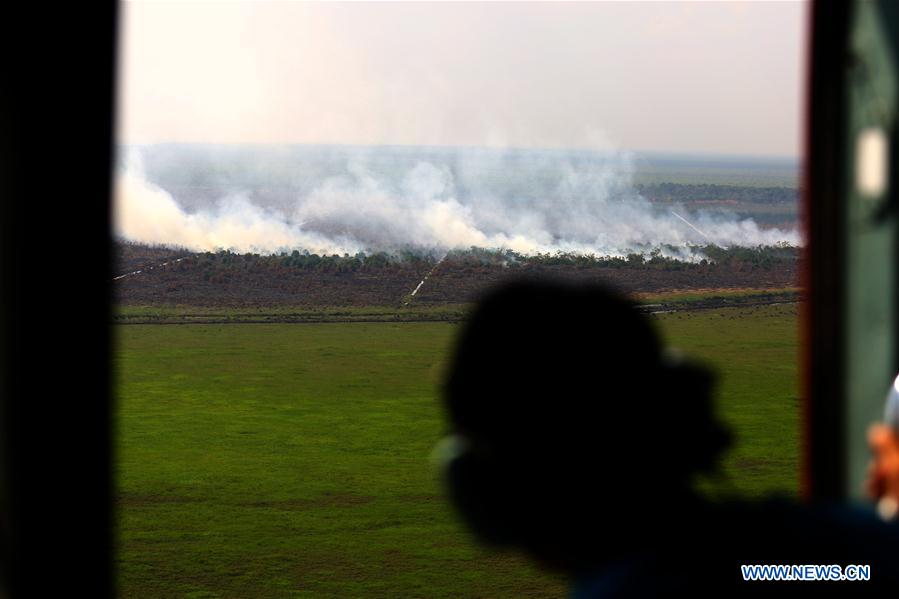 INDONESIA-SOUTH SUMATRA-FOREST FIRE