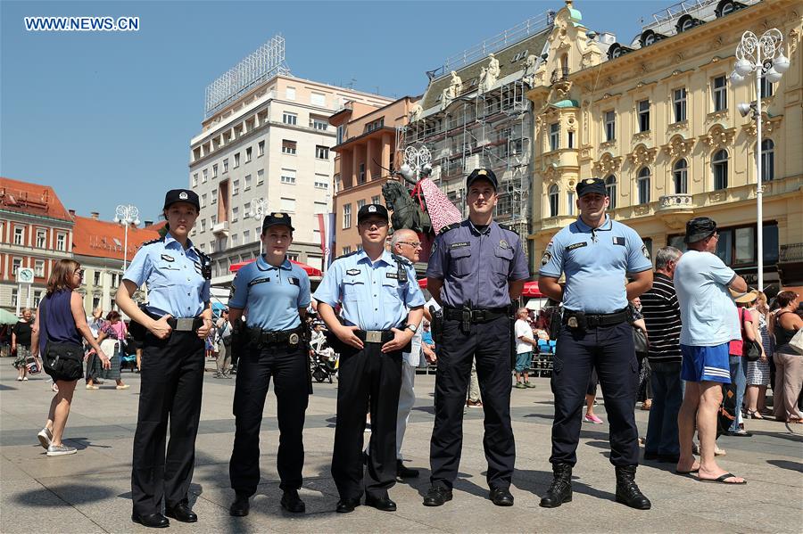 CROATIA-CHINA-TOURISM-JOINT POLICE PATROL