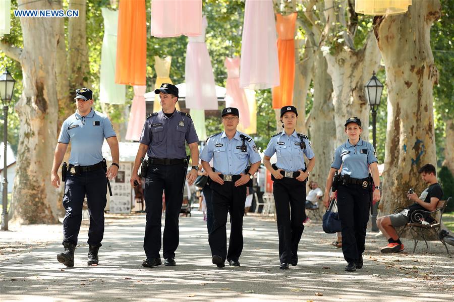 CROATIA-CHINA-TOURISM-JOINT POLICE PATROL