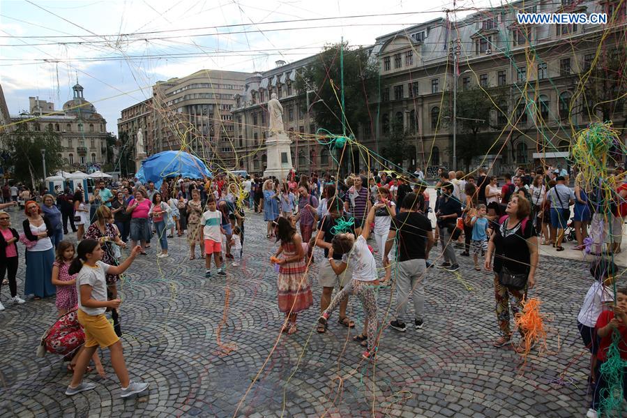 ROMANIA-BUCHAREST-STREET THEATER FESTIVAL