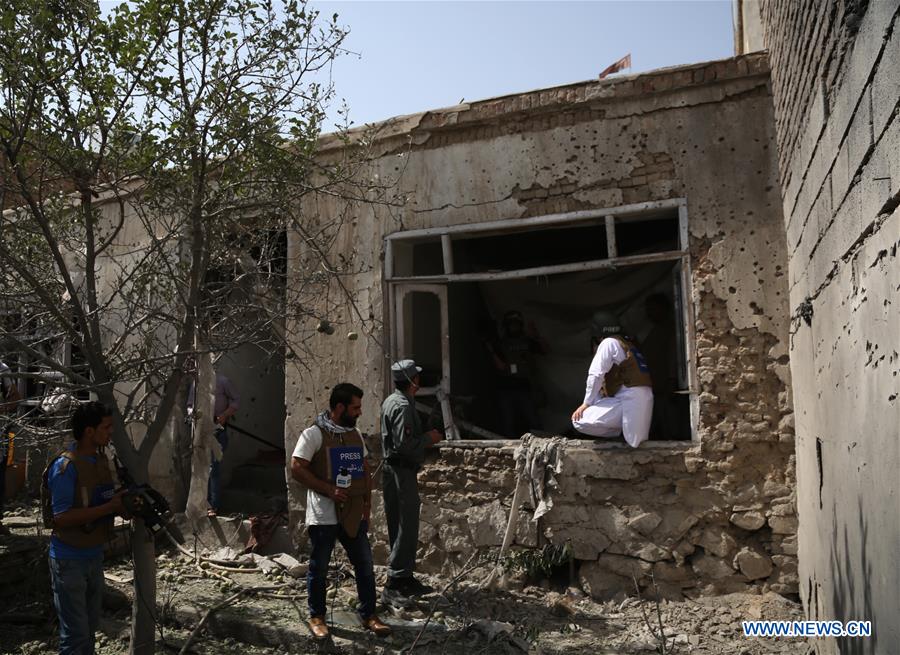 AFGHANISTAN-KABUL-ROCKET ATTACK