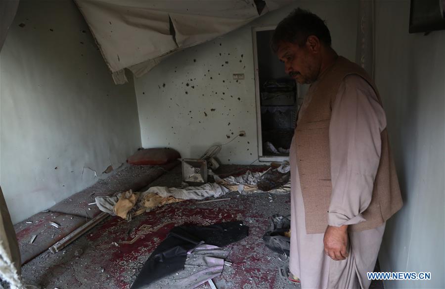 AFGHANISTAN-KABUL-ROCKET ATTACK