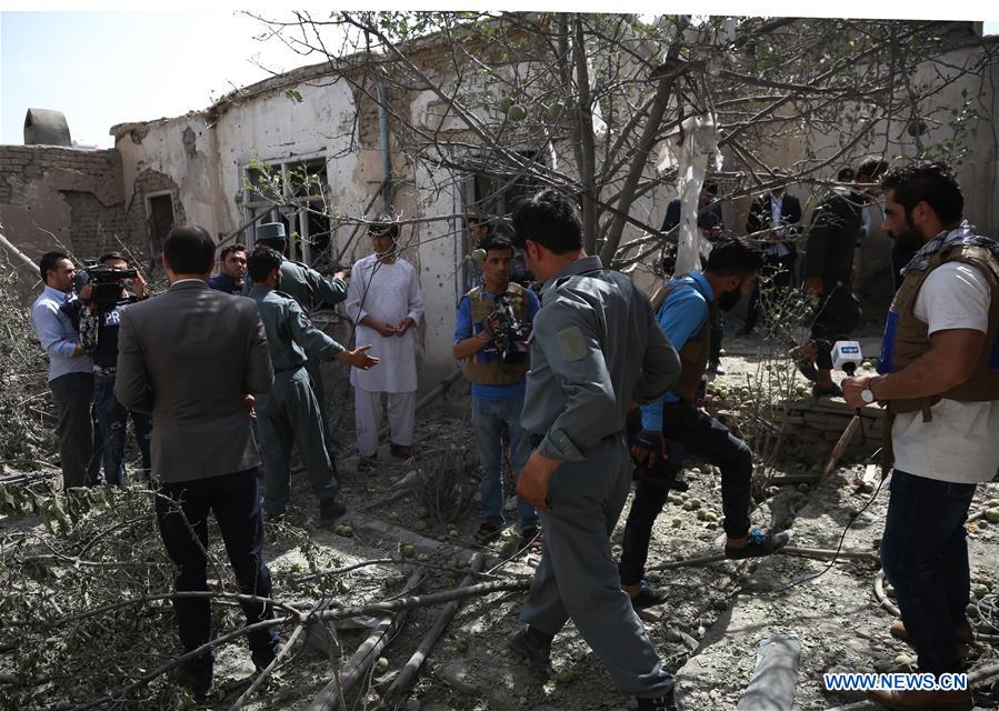 AFGHANISTAN-KABUL-ROCKET ATTACK