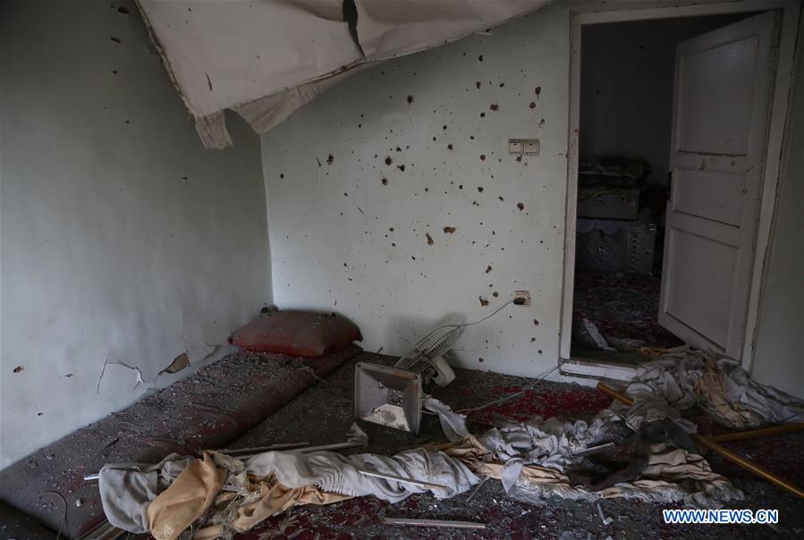 AFGHANISTAN-KABUL-ROCKET ATTACK