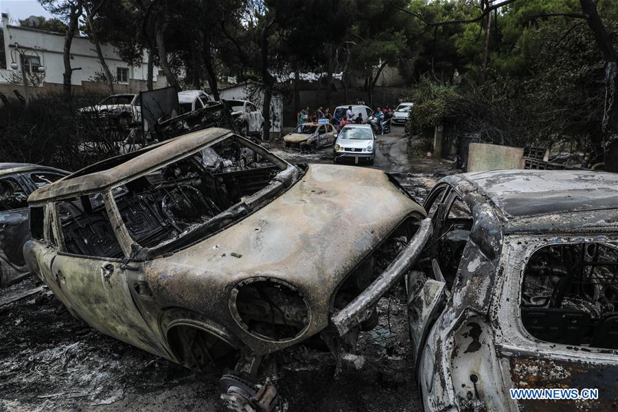 GREECE-MATI-WILDFIRES