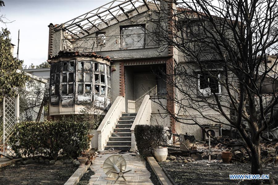 GREECE-MATI-WILDFIRES