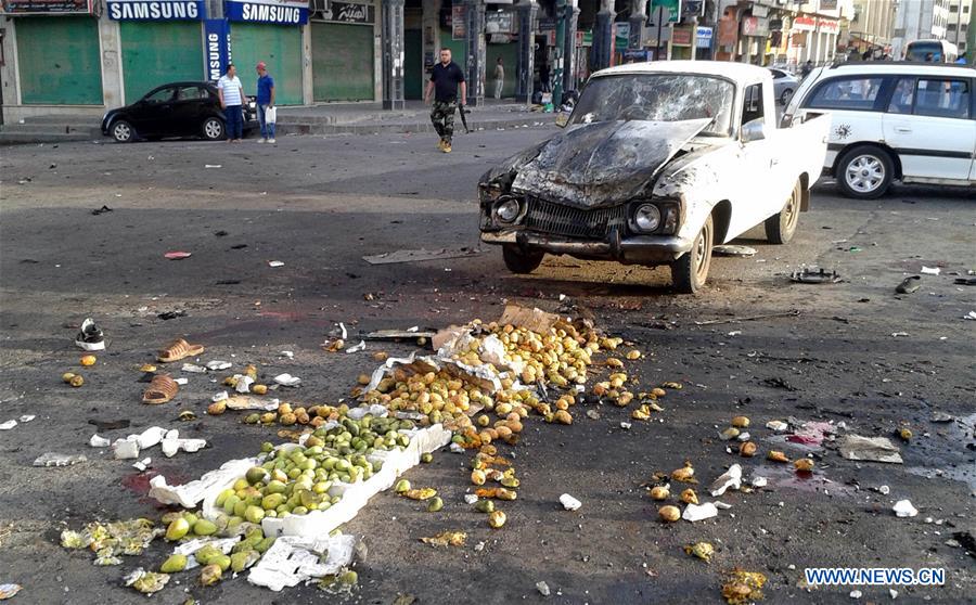 SYRIA-SWEIDA-BOMBINGS