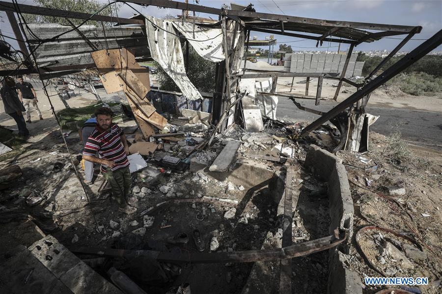 MIDEAST-GAZA-MILITARY