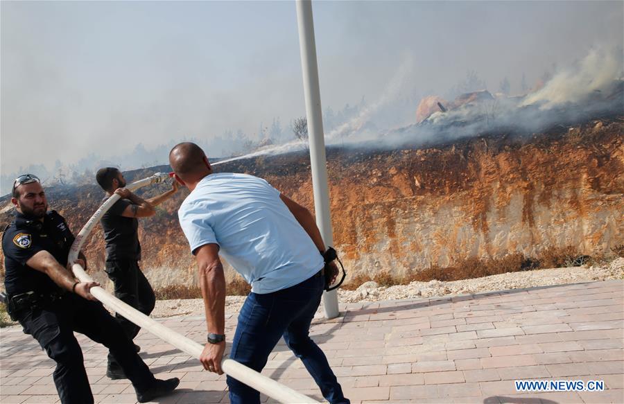 ISRAEL-MODI'IN-FIRE