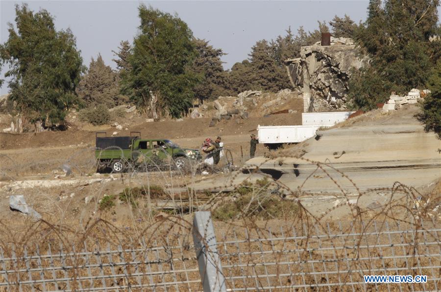 MIDEAST-GOLAN HEIGHTS-ARMY