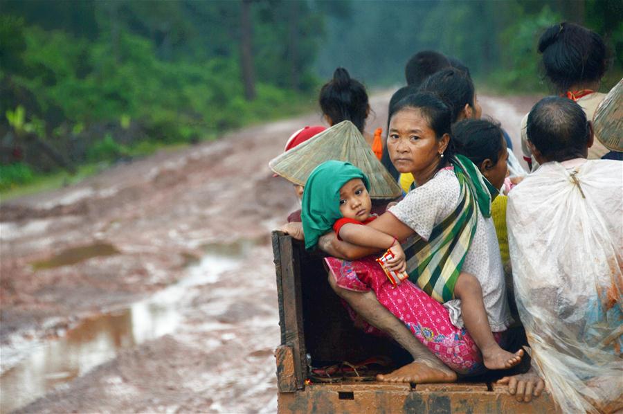 LAOS-SANAMXAY-DAM-COLLAPSE-DISASTER-HIT AREA