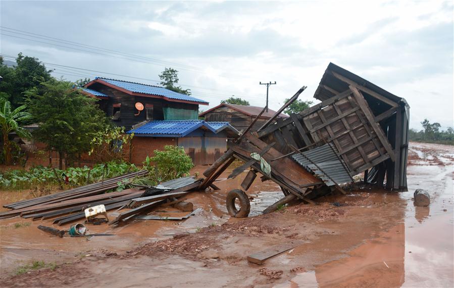 LAOS-SANAMXAY-DAM-COLLAPSE-DISASTER-HIT AREA