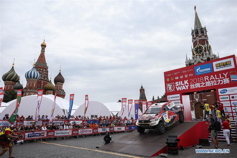 (SP)RUSSIA-MOSCOW-SILK WAY RALLY